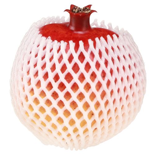 Artikel Konstgjord frukt granatäpple konstgjord röd gul 9×11cm