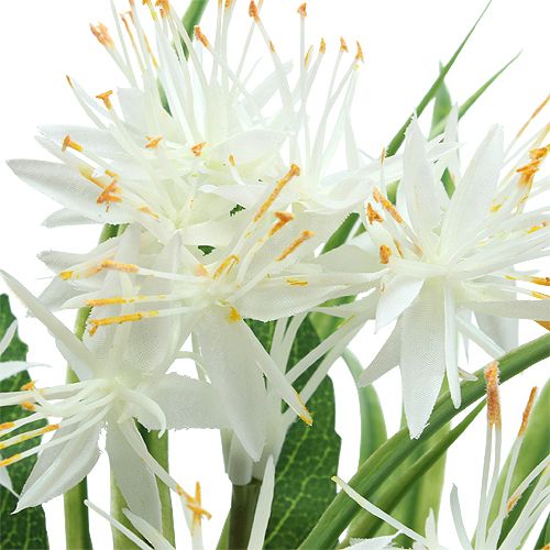Floristik24 Dekorativ bukett vit 28cm