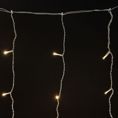 Floristik24 Ljusridå 120 LED-ljusslingor varmvita 100×180 cm