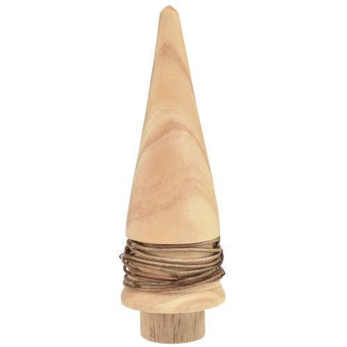 Artikel Mini julgran trädekoration naturlig bordsdekoration H13,5cm 3 st