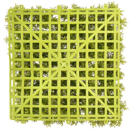 Artikel Konstgjord mossmatta – perfekt för mossbild ljusgrön 25×25cm