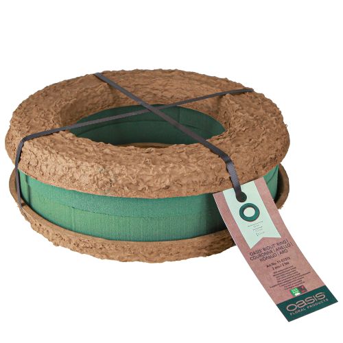 Artikel OASIS® Biolit® Floral Foam Grön Ringkrans 32cm 2 st