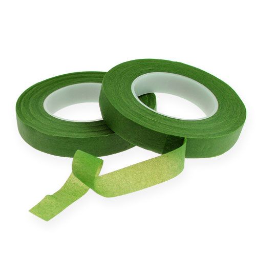 Floristik24 OASIS® Flower Tape ljusgrön 13mm 2 st