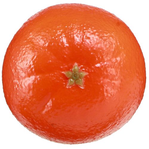 Artikel Orange konstgjord dekorativ frukt konstgjord frukt Ø8cm 4 st