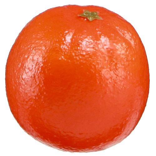 Artikel Orange konstgjord dekorativ frukt konstgjord frukt Ø8cm 4 st