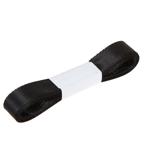 Artikel Dekorativt band presentband svart band selvedge 15mm 3m 10 st