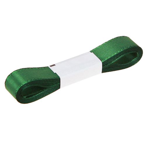 Artikel Dekorativt band grönt presentband självkant mörkgrönt 15mm 3m x 10 st