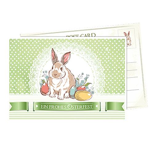 Floristik24 Vykort Påskkort 14,8 cm x 10,5 cm 6 st