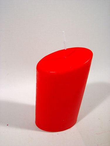 Floristik24 Ovala ljus 160mm 4 st rubin