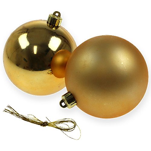 Artikel Julkula guld 10cm 4 st