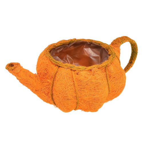 Artikel Växtkruka pumpa dekoration orange gul grön Ø19cm H12cm