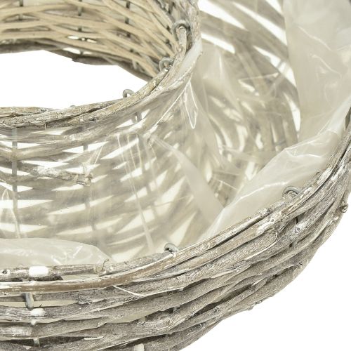 Artikel Växtskål pil växtring naturvit Ø25/30cm set om 2