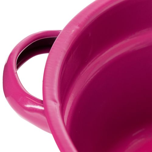 Artikel Metallkruka, originell design för sofistikerade bostadsutrymmen och elegant inredning, 17 cm, 3 delar