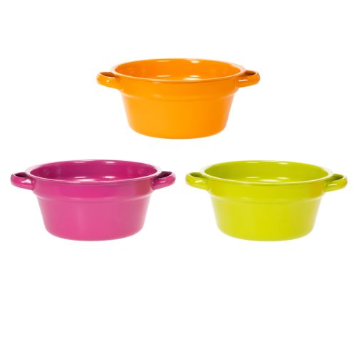 Artikel Metallkruka, originell design för sofistikerade bostadsutrymmen och elegant inredning, 17 cm, 3 delar