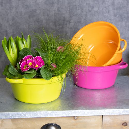 Artikel Plåtplanter, vårdekoration för vardagsrummet, 25 cm, 3 stycken