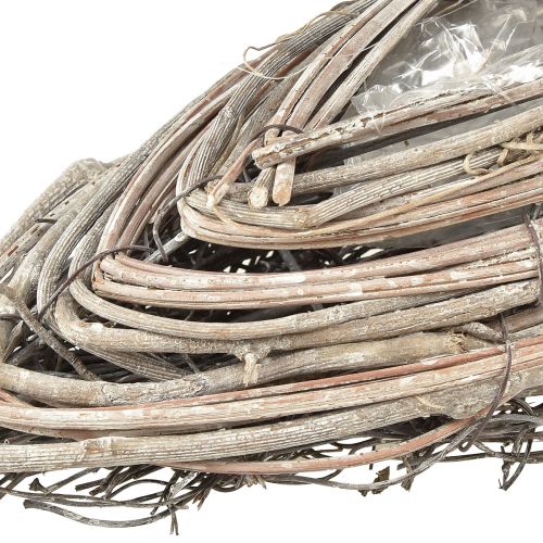Artikel Plantbåtar rottingrankor naturvit 40x13cm 2st