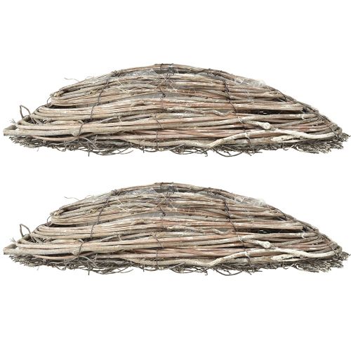 Artikel Plantbåtar rottingrankor naturvit 40x13cm 2st