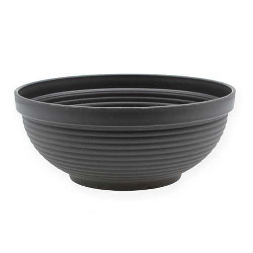 R-skål plast antracit Ø13cm - 19cm 10st