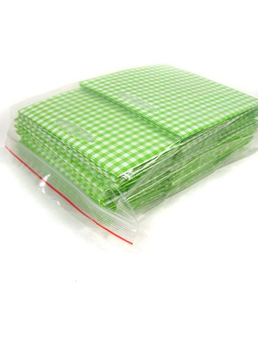 Floristik24 Plastpåse 10,5x10,5cm 16 st grön