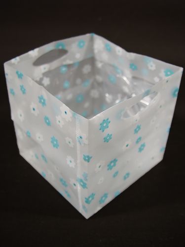 Floristik24 Plastpåse 12x12cm 12st. sorterad