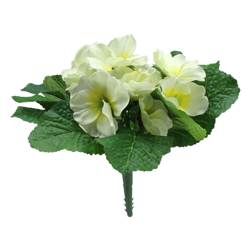 Floristik24 Konstgjorda blommor primula grädde