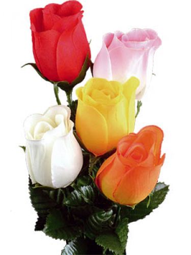 Floristik24 Rosfärgad 72 st