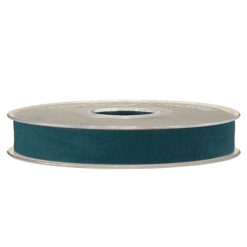 Artikel Sammetsband blått smyckesband presentband blått 15mm 7m