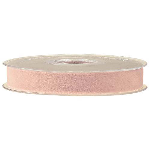 Artikel Sammetsband rosa smyckesband presentband 15mm 7m