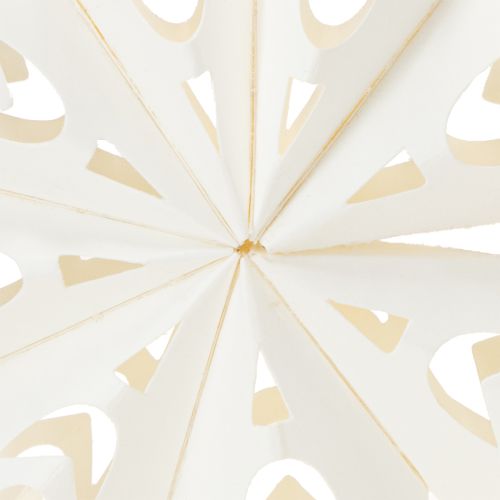 Artikel Fina papperssnöflingor för juldekoration och vinterdesign