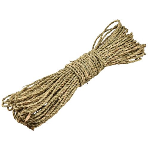 Sjögrässnöre dekorativ sladdrep natur L31–32cm
