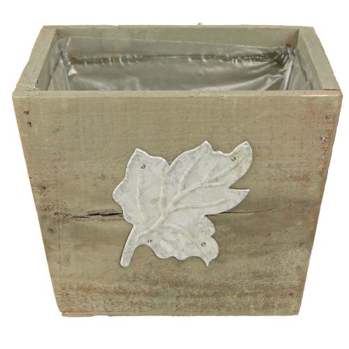 Artikel Shabby Chic Träväxtlåda Grå 11×14,5×14cm