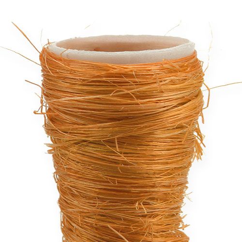 Floristik24 Sisalpåse orange Ø3,5cm L40cm 5st
