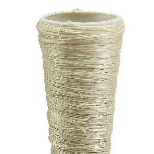 Sisal spetsig vas blekt Ø2.5cm L30cm 12st