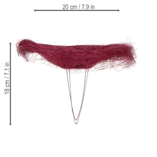 Artikel Bukettkrage, blomaccessoar för kreativa blomsterarrangemang, 20 cm, 8 stycken