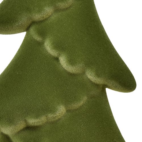 Artikel Julgransdekoration Julgran gran flockade grön 76cm