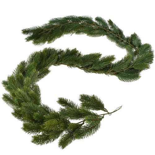 Floristik24 Grangirlang rundbunden julgirlang grön 190cm