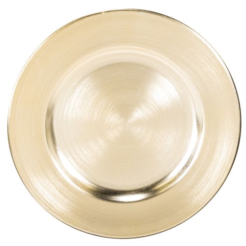 Små runda glansiga dekorativa tallrikar, 17 cm, 6 stycken