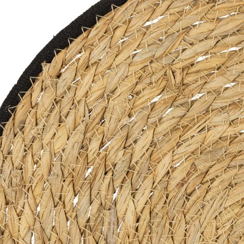 Artikel Bordsunderlägg, bordsunderlägg av vassgräs, rund, Ø35 cm, 4 stycken