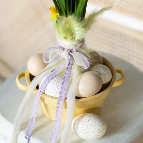 Artikel Kalkonägg Naturell 6,5cm 10 st