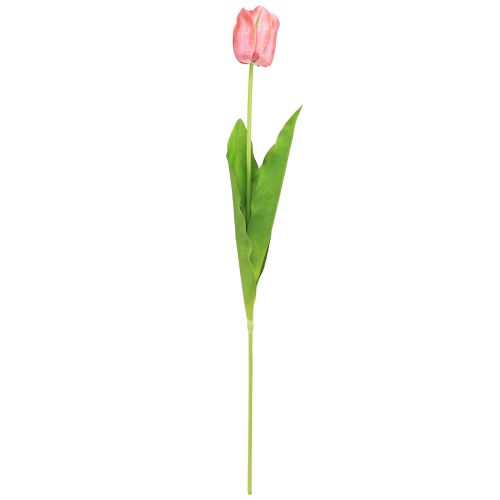 Artikel Tulpan konstgjord blomma röd, orange konstgjord vårblomma H67cm