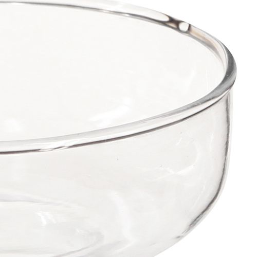 Artikel Vas lökformig glasvas Rikkie i klar Ø13cm H10cm 2st