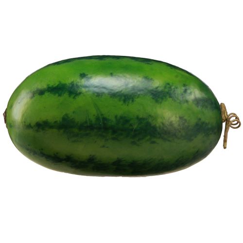Artikel Vattenmelon konstgjord melon dekoration 28cm