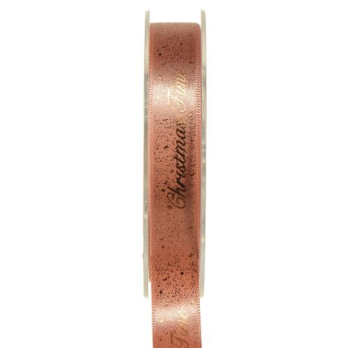 Julband Christmas Time Band Röd Brunt Guld 15mm 20m