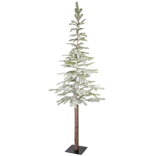 Floristik24 Julgran smal konstgjord vinterdekoration 45x180cm