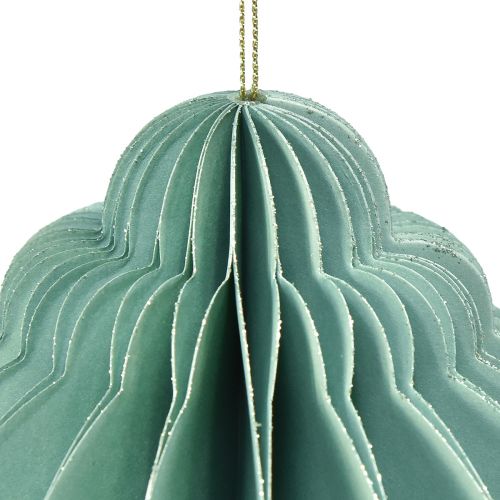 Artikel Julkulspapper turkos lök FSC Ø15cm H20cm