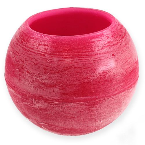 Floristik24 Lykta vaxkula Ø 20 cm rosa