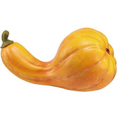 Artikel Dekorativ pumpa dekoration konstgjord pumpa orange Ø13,5cm H25cm