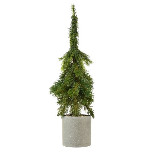Artikel Konstgjord julgran i grön kruka 55cm