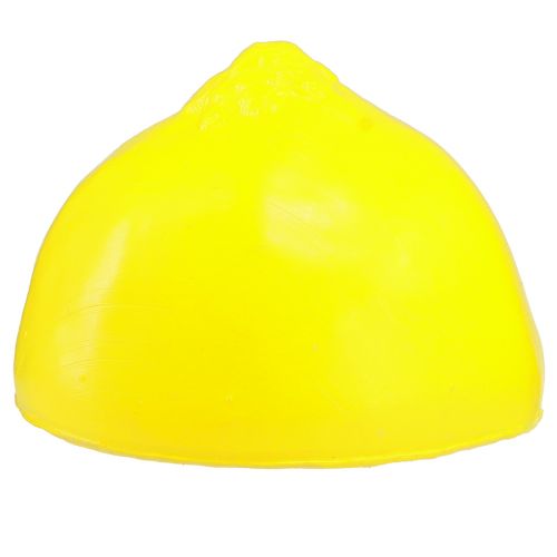 Artikel Citrondekoration konstgjorda citronhalvor gula 5,5×4,5 cm 18 stycken