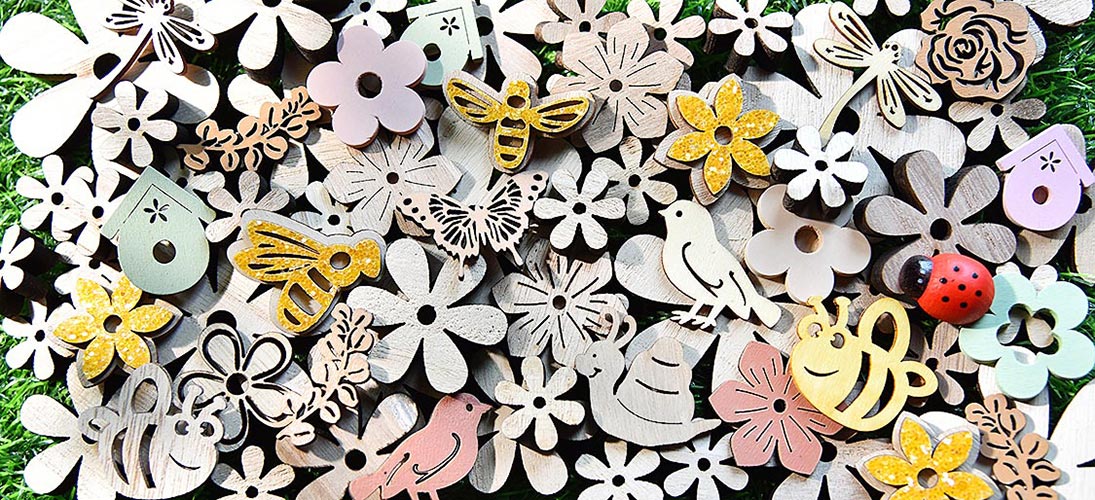 Scatter dekoration sommar